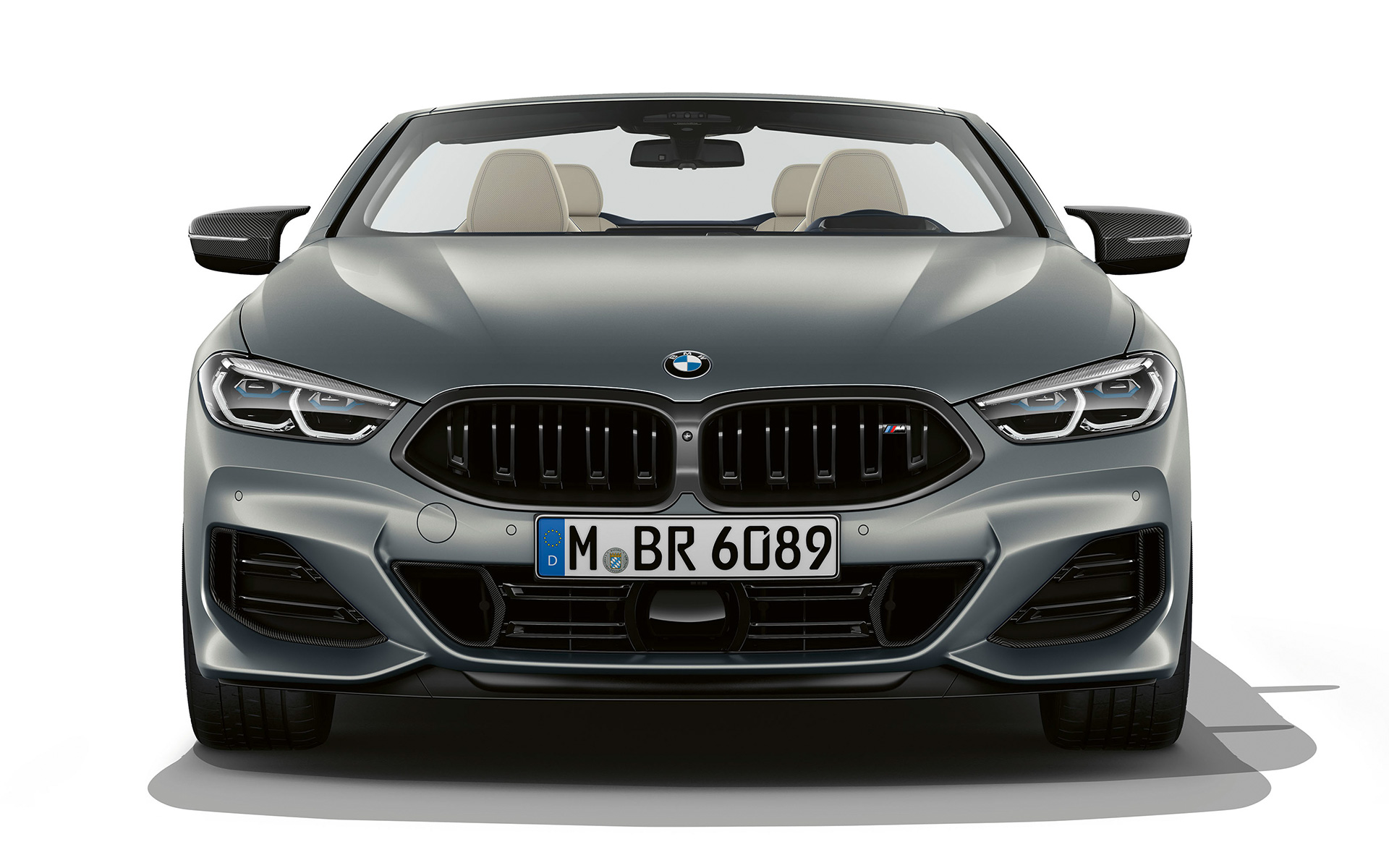 BMW M850i xDrive Cabrio G14 LCI Facelift 2022, вид спереди